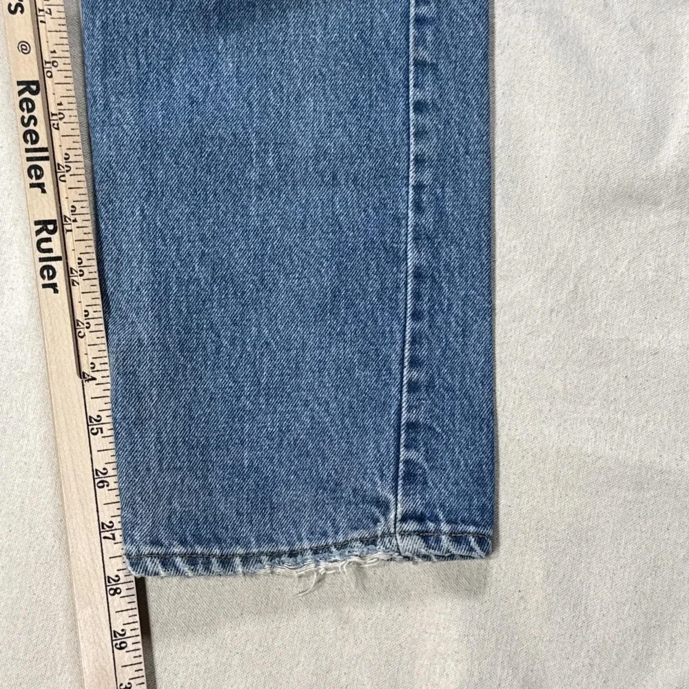 Vintage Levis 501 Jeans Men's 32x30 Blue Made In USA 80s Distressed 1989